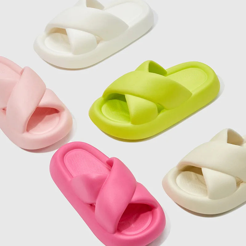 Chinelo para mulheres tendência da moda chinelos para uso ao ar livre chinelos sola macia salto baixo verão praia senhoras slides sapatos femininos